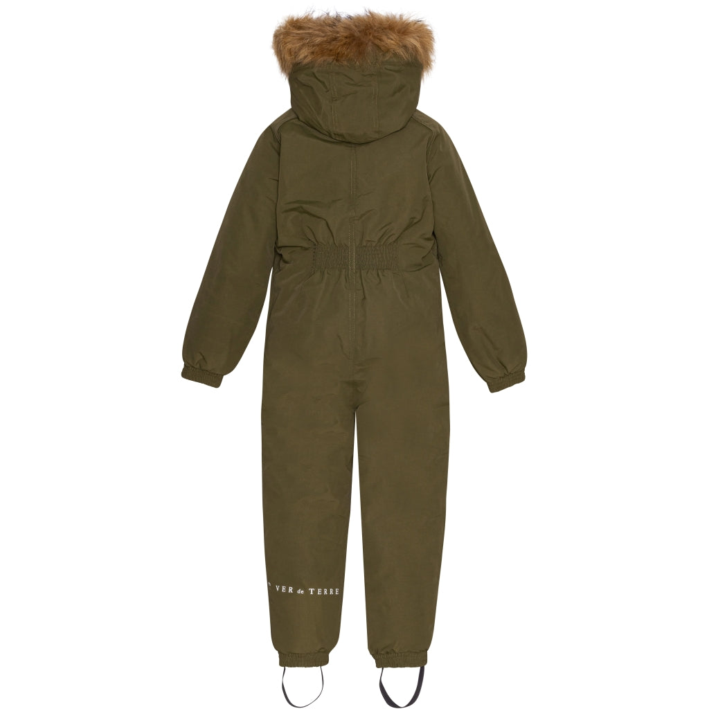 VER de TERRE Flyverdragt med pels Flyverdragt med pels 871 Dark olive