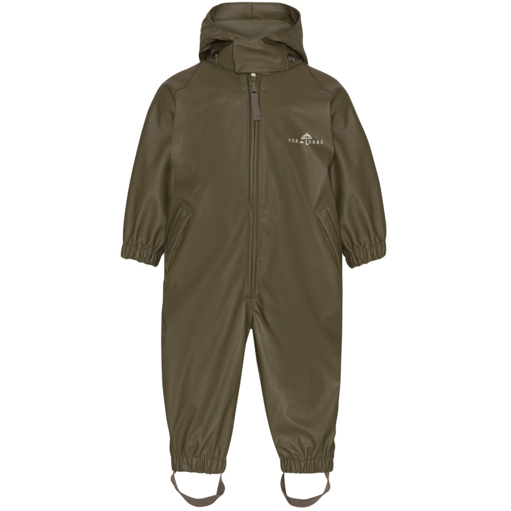 VER de TERRE Gummi regndragt Heldragt 867 Dark moss