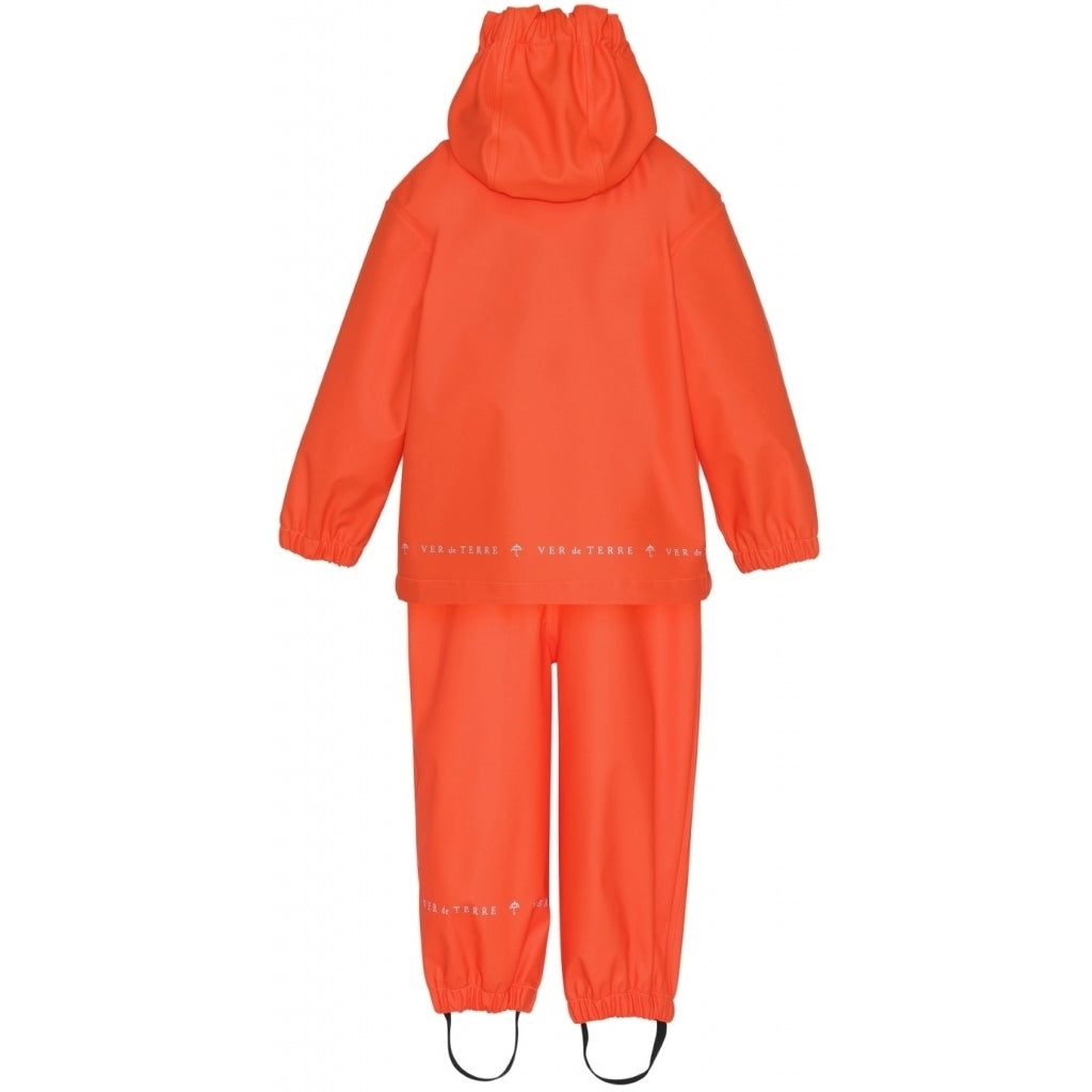 VER de TERRE Gummi regnsæt Regntøj 230 Spicy orange