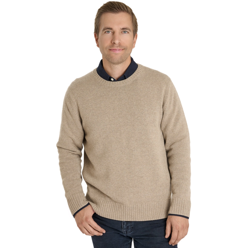 VER de TERRE Herre cashmere sweater Sweater 918 Bear mélange