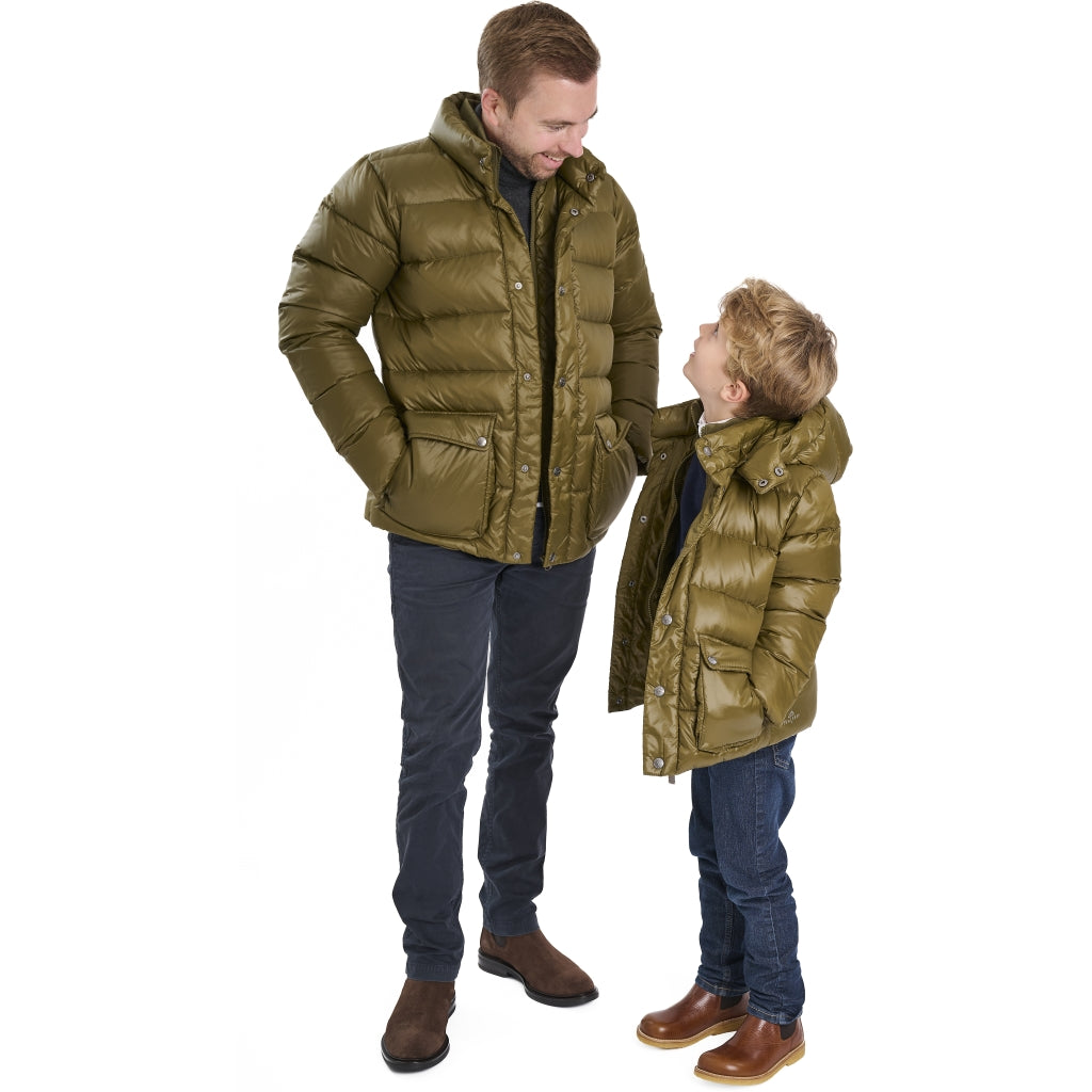 VER de TERRE Herre dunjakke Dunjakke 871 Dark olive