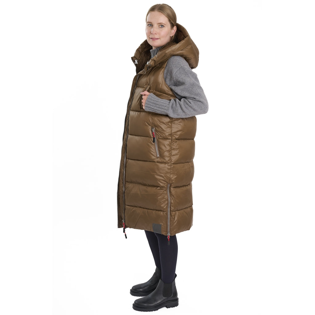 VER de TERRE Mountain damevest Vest 050 Grey