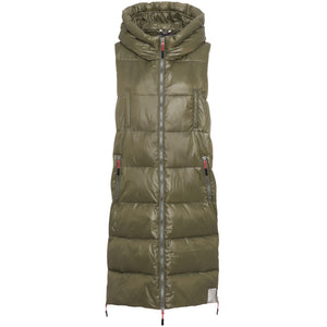 VER de TERRE Mountain damevest Vest 867 Dark moss