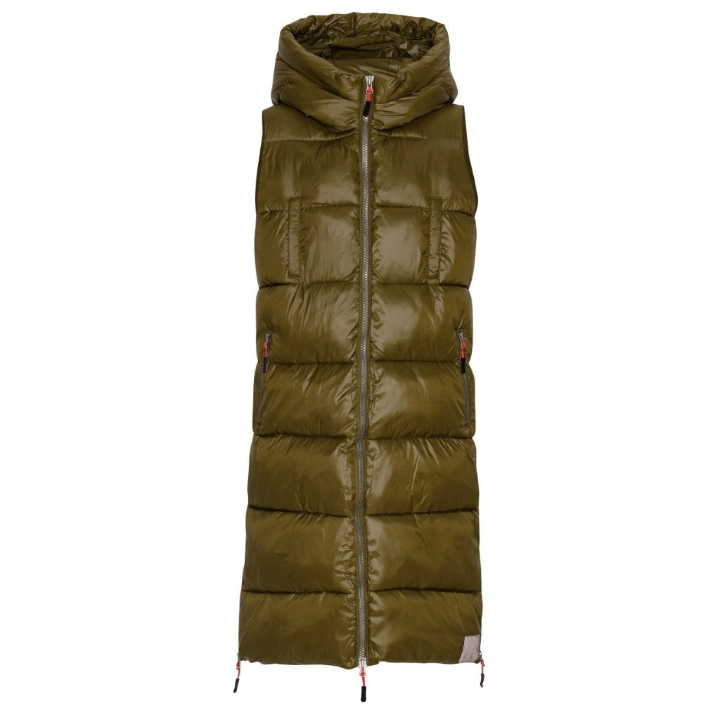 VER de TERRE Mountain damevest Vest 871 Dark olive