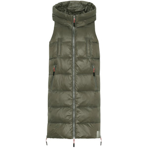 VER de TERRE Mountain pigevest Vest 867 Dark moss