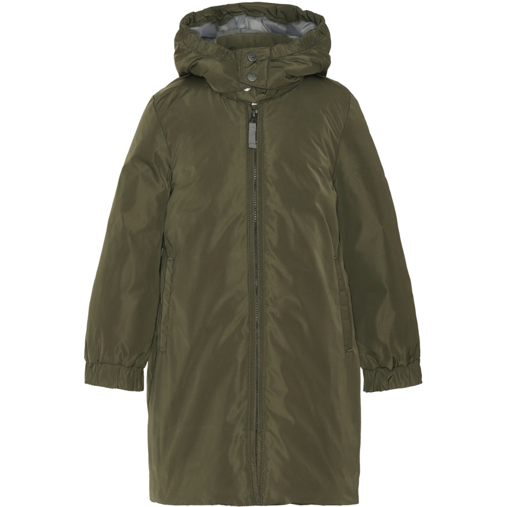 VER de TERRE Pige parkafrakke Frakke 866 Dark moss/grey