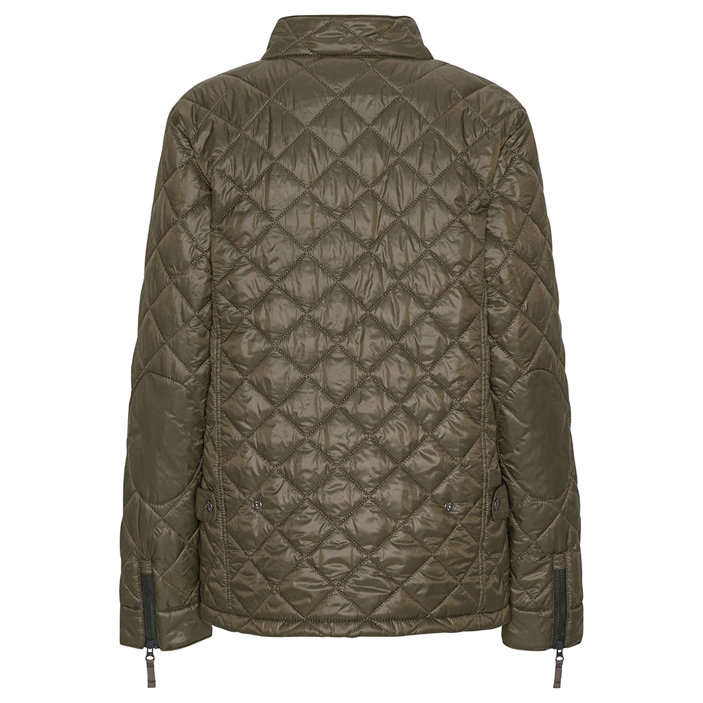 VER de TERRE Quilted herre jakke Jakke 871 Dark olive