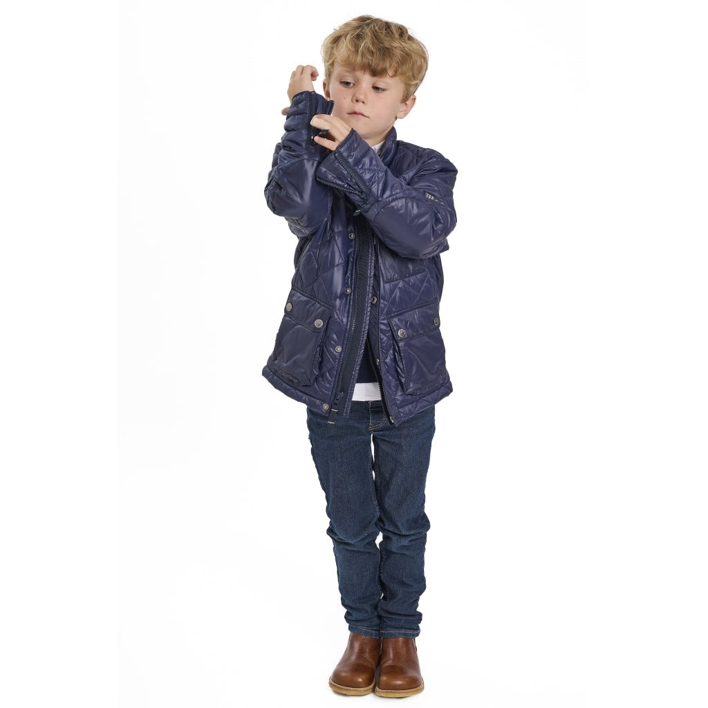 VER de TERRE Quiltet drenge jakke Jakke 600 Navy
