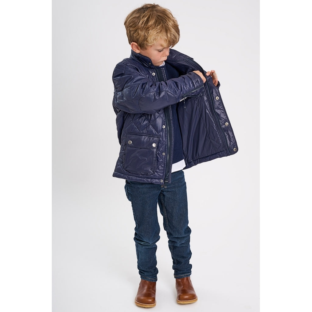 VER de TERRE Quiltet drenge jakke Jakke 600 Navy