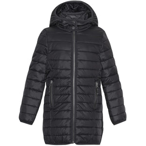 VER de TERRE Quiltet pige frakke Frakke 099 Black