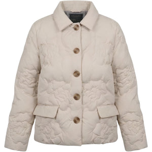 VER de TERRE Rose dame dunjakke Dunjakke 981 Oat