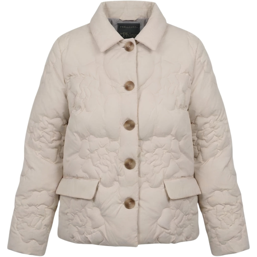 VER de TERRE Rose dame dunjakke Dunjakke 981 Oat