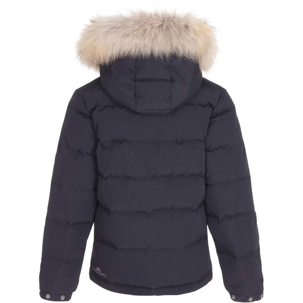 VER de TERRE Vinter dunjakke med pels Dunjakke med pels 099 Black