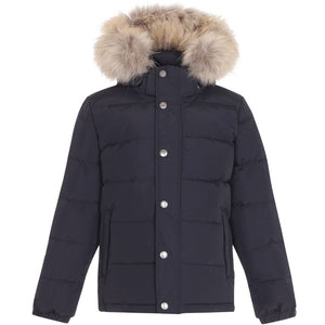 VER de TERRE Vinter dunjakke med pels Dunjakke med pels 099 Black
