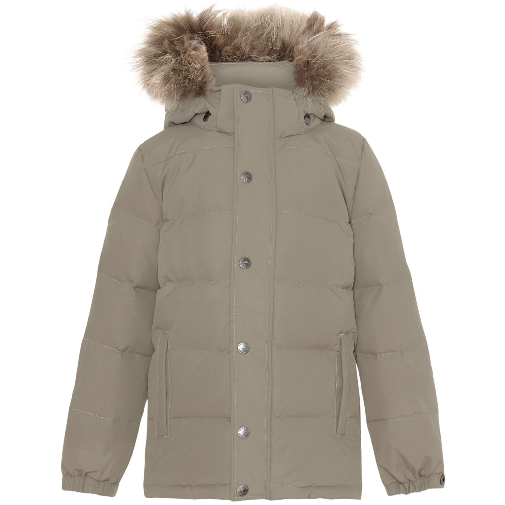 VER de TERRE Vinter dunjakke med pels Dunjakke med pels 912 Caramel