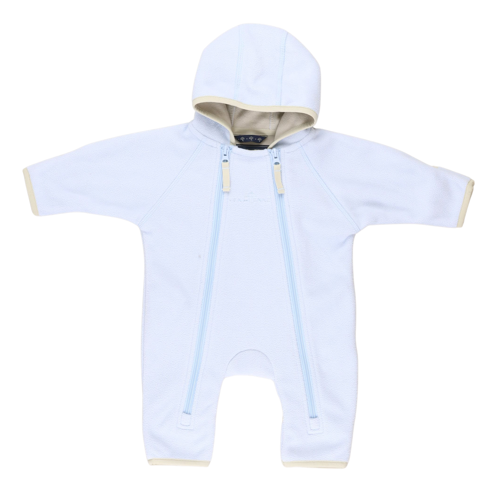 RE-LOVE Baby fleecedragt - Baby blue/kit