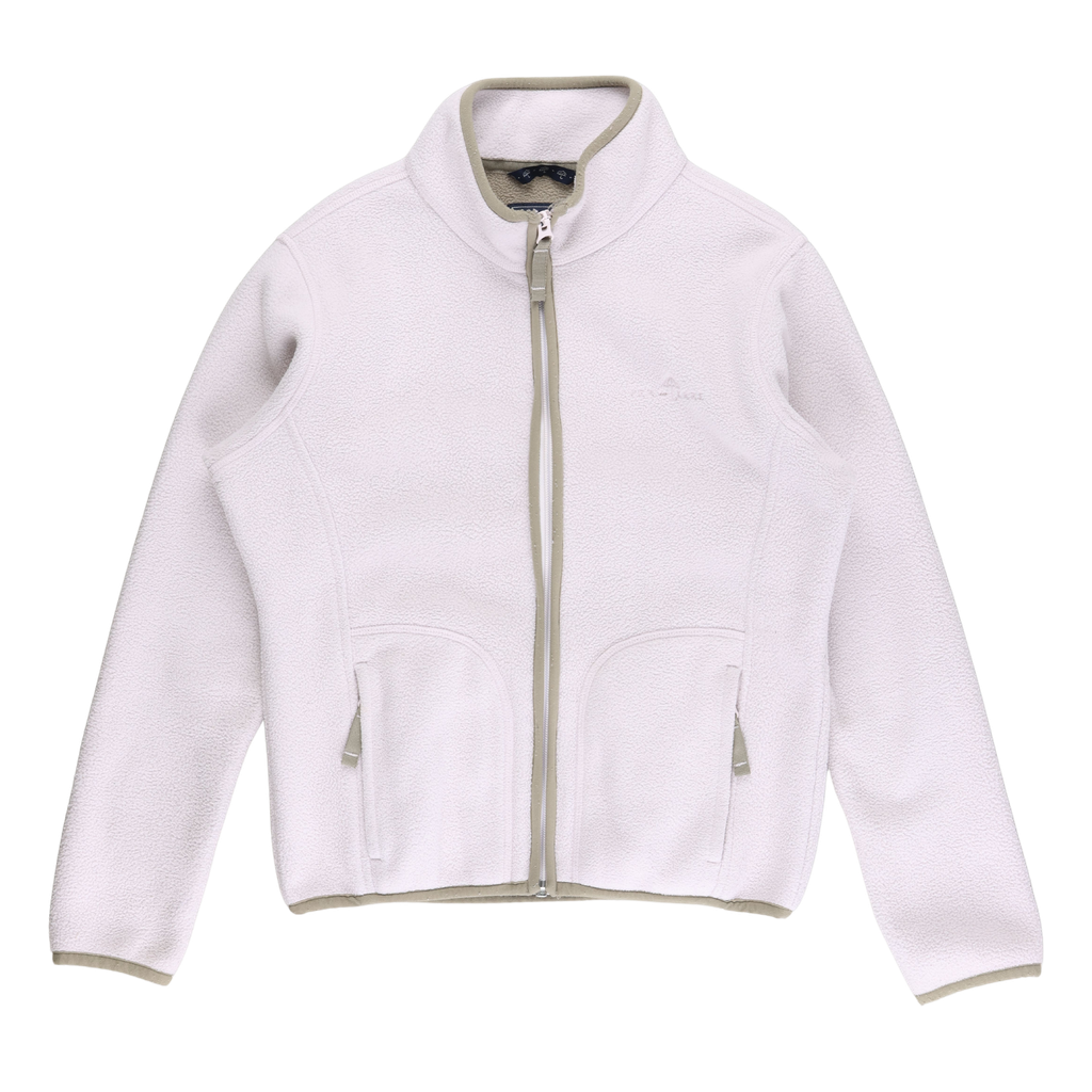 RE-LOVE Pige fleece jakke - Rose powder/mocca