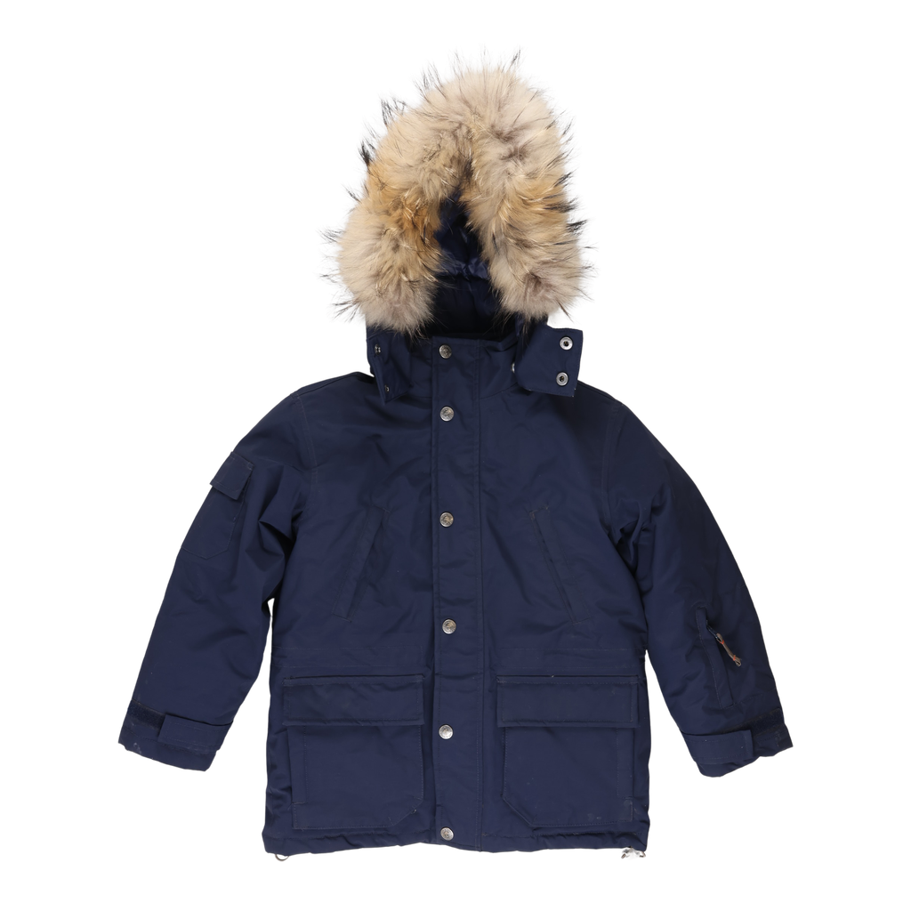 RE-LOVE Arctic winterjas met bont