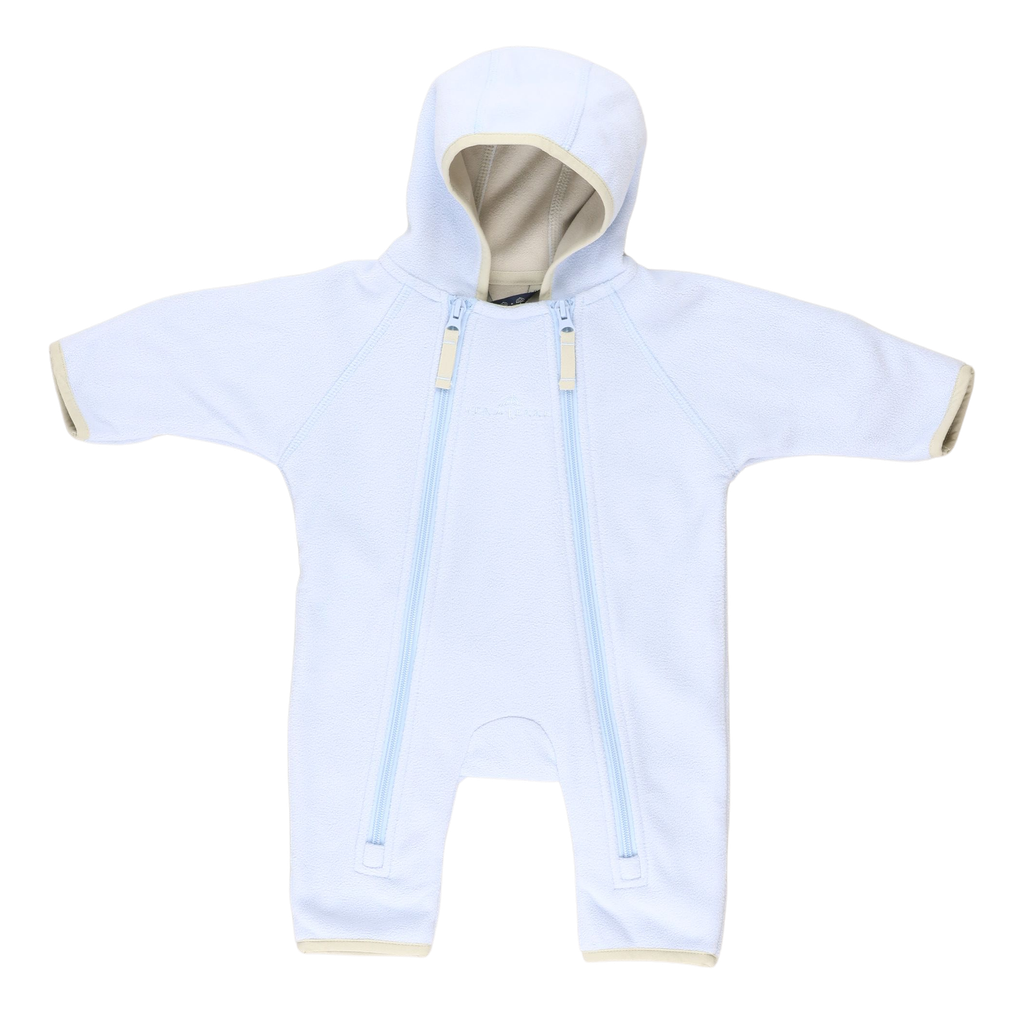 RE-LOVE Baby fleecedragt - Baby blue/kit