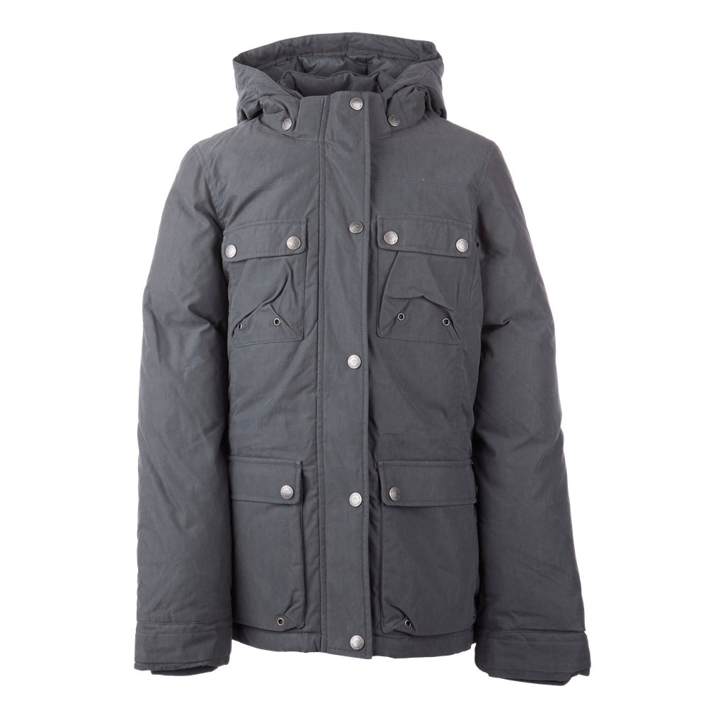 RE-LOVE Winter parka jacket for girls with down filling and removable hood