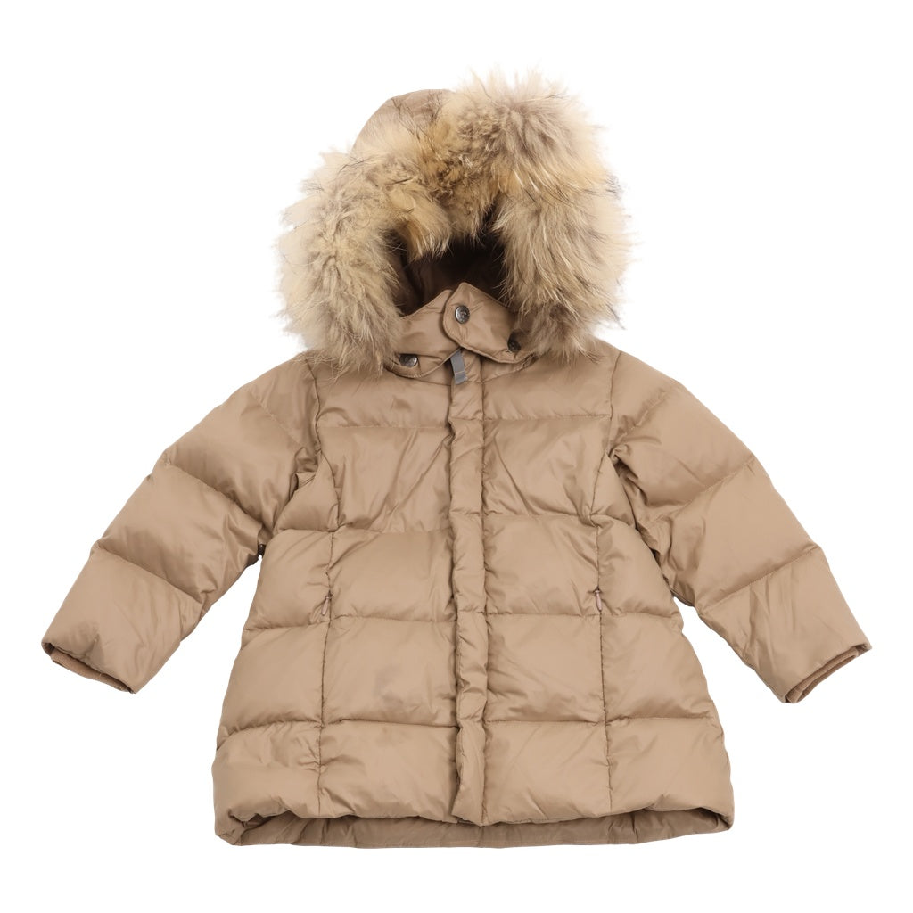 RE-LOVE Baby girl down coat with fur